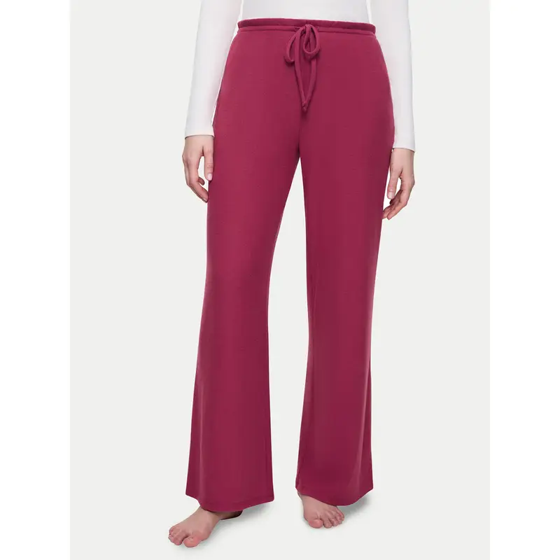 Pantalone del pigiama Mix&Match 10225049 Bordeaux Regular Fit