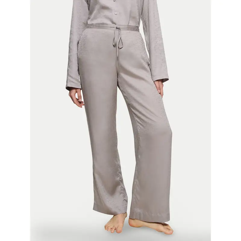 Pantalone del pigiama Silky Sensuality 10221174 Grigio Relaxed Fit