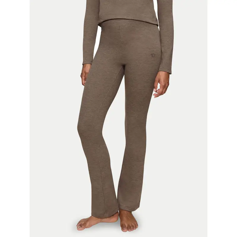 Pantalone del pigiama Smart Thermal 10221491 Marrone Slim Fit