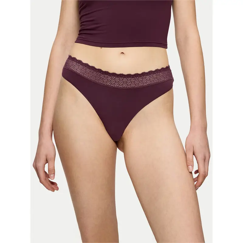 Perizoma Feel Of Modal 10219764 Bordeaux