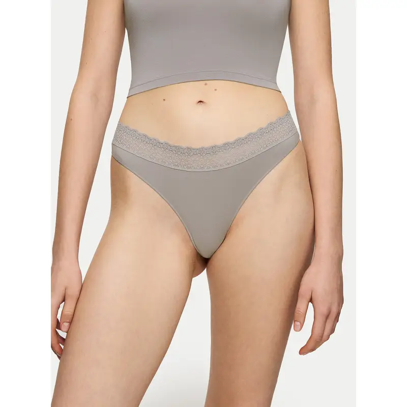 Perizoma Feel Of Modal 10219764 Grigio