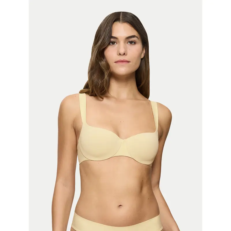 Reggiseno Balconette Make-Up Illusion 10217849 Giallo