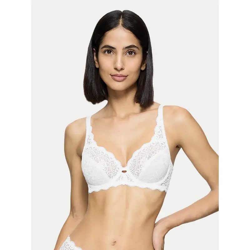 Reggiseno con ferretto Amourette 10209574 Bianco