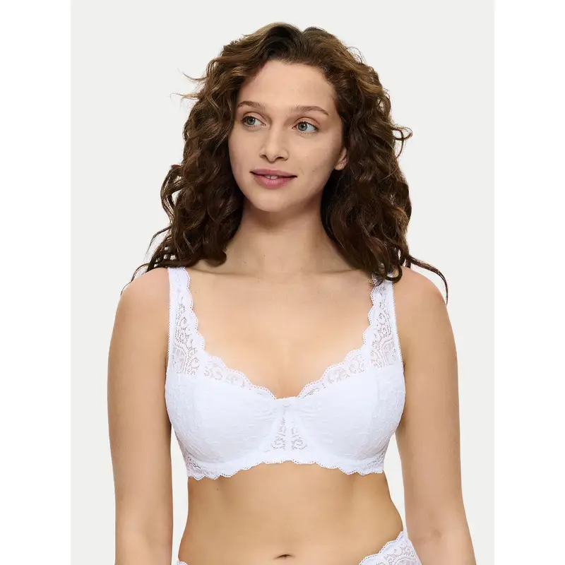 Reggiseno con ferretto Amourette 10209584 Bianco