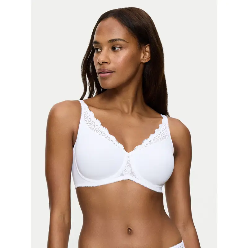 Reggiseno con ferretto Amourette 10210670 Bianco