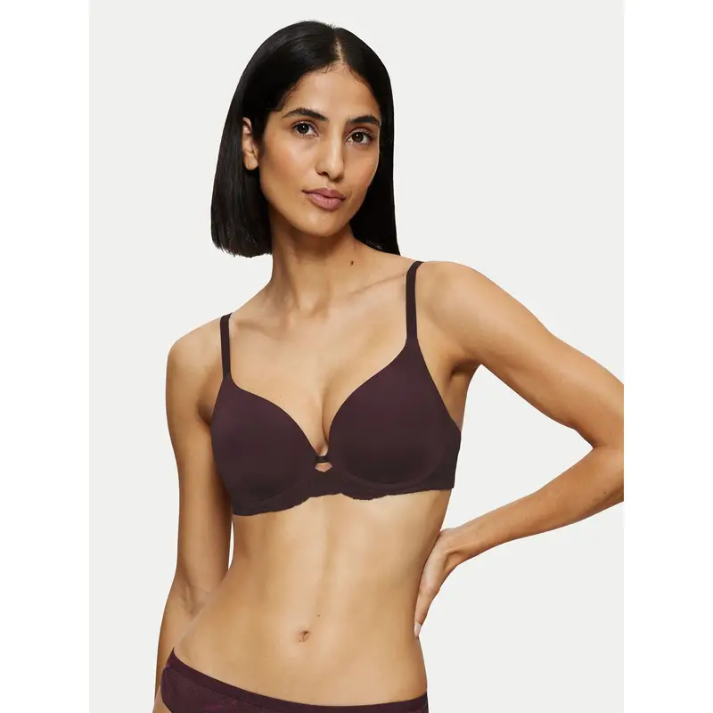 Reggiseno con ferretto Amourette Charm 10214459 Bordeaux