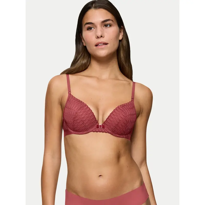 Reggiseno con ferretto Aura Spotlight T WHU 10216452 Rosso