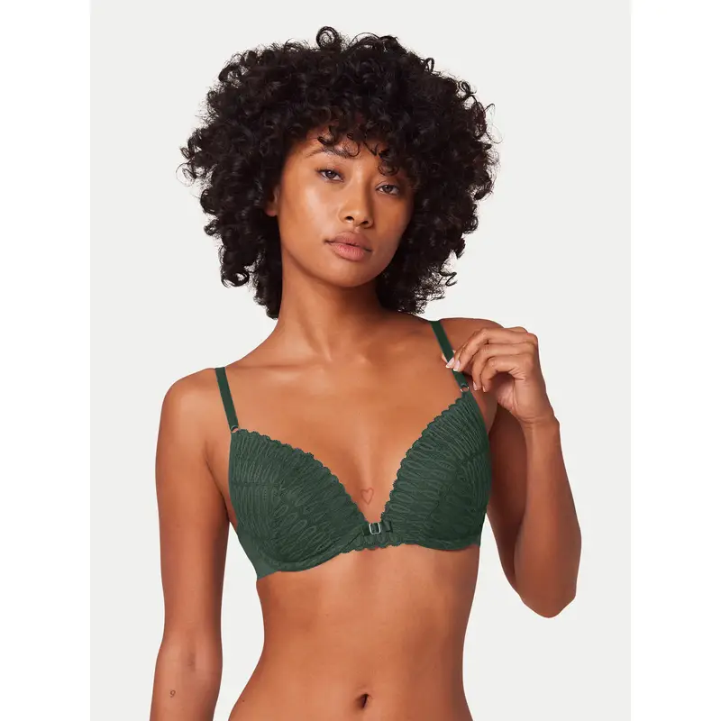 Reggiseno con ferretto Aura Spotlight T WHU 10216452 Verde