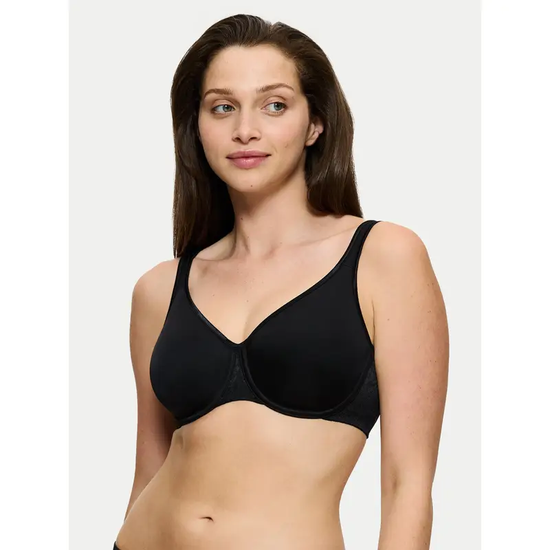 Reggiseno con ferretto Comfort Minimizer 10166827 Nero