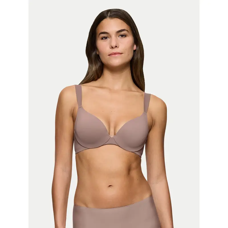 Triumph Reggiseno con ferretto Make-Up Illusion Marrone