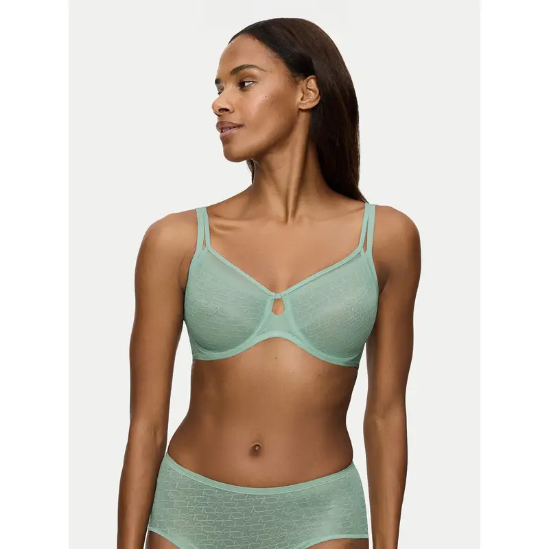 Reggiseno con ferretto Signature Sheer 10215906 Verde