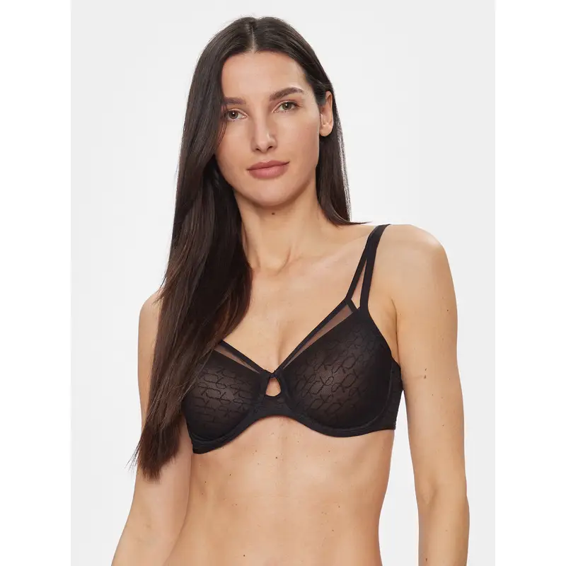 Reggiseno con ferretto Triumph Signature Sheer W01 EX 10215906 Nero