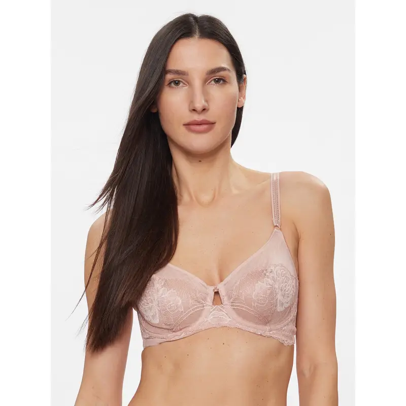 Reggiseno con ferretto Wild Peony Florale W01 10215982 Rosa
