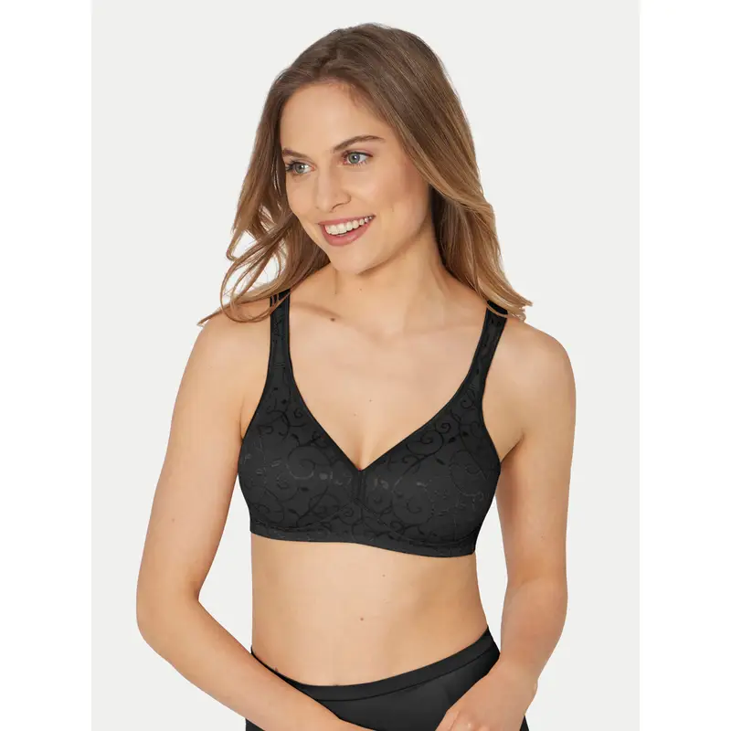 Reggiseno senza cuciture Elegant Cotton 10100175 Nero