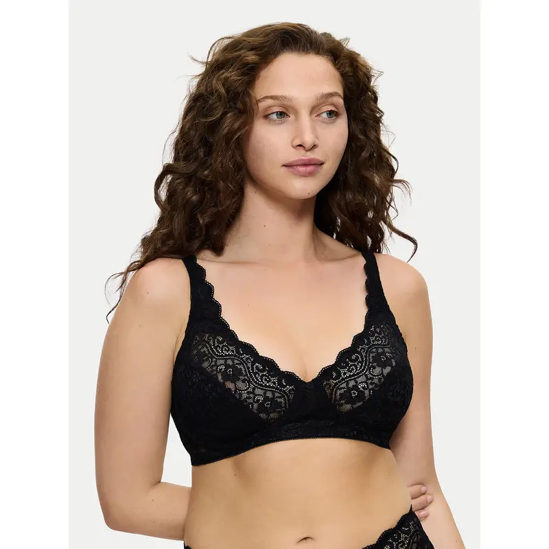 Reggiseno senza ferretto Amourette 10210704 Nero