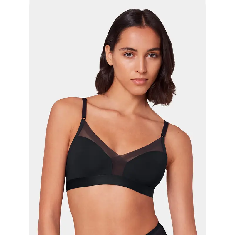 Reggiseno senza ferretto Shape Smart 10217858 Nero