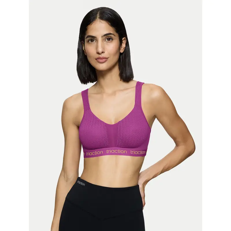 Reggiseno sportivo Triaction Energy Lite 10201677 Viola