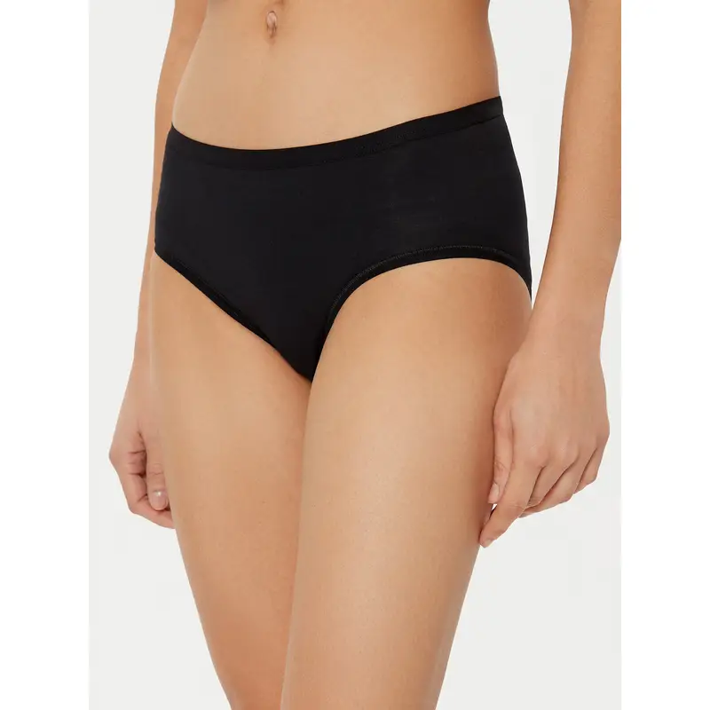 Set di 2 slip a vita alta Sense Of Cotton 10225046 Nero