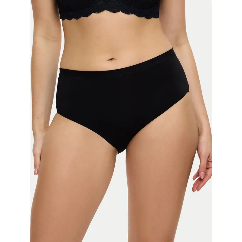 Set di 2 slip a vita alta Sense Of Modal 10224762 Nero