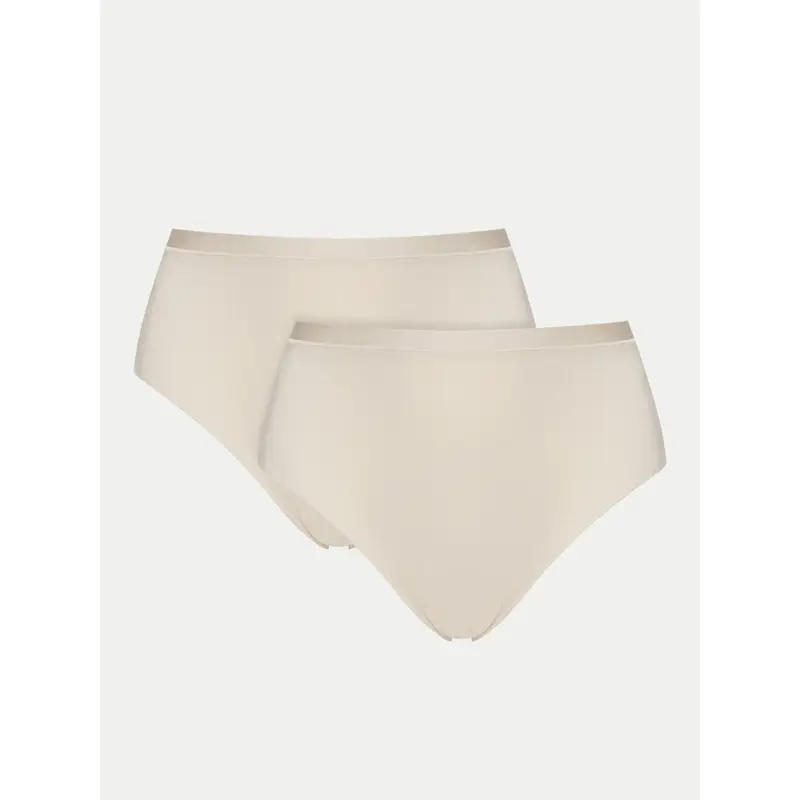 Set di mutandine classiche a vita alta Sense Of Modal 10224762 Écru Écru