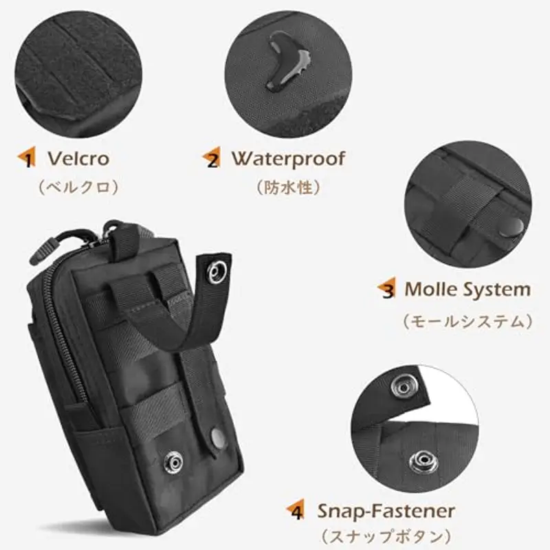 TRIWONDER Borsello Uomo Nero 1583607 miniatura 3