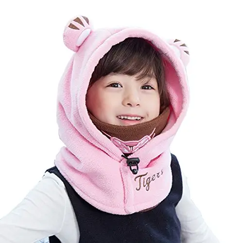 TRIWONDER Passamontagna Bambino Invernale Cappello Neve Bambino Sottocasco Sci Balaclava Bambina Cappello Pile Termico