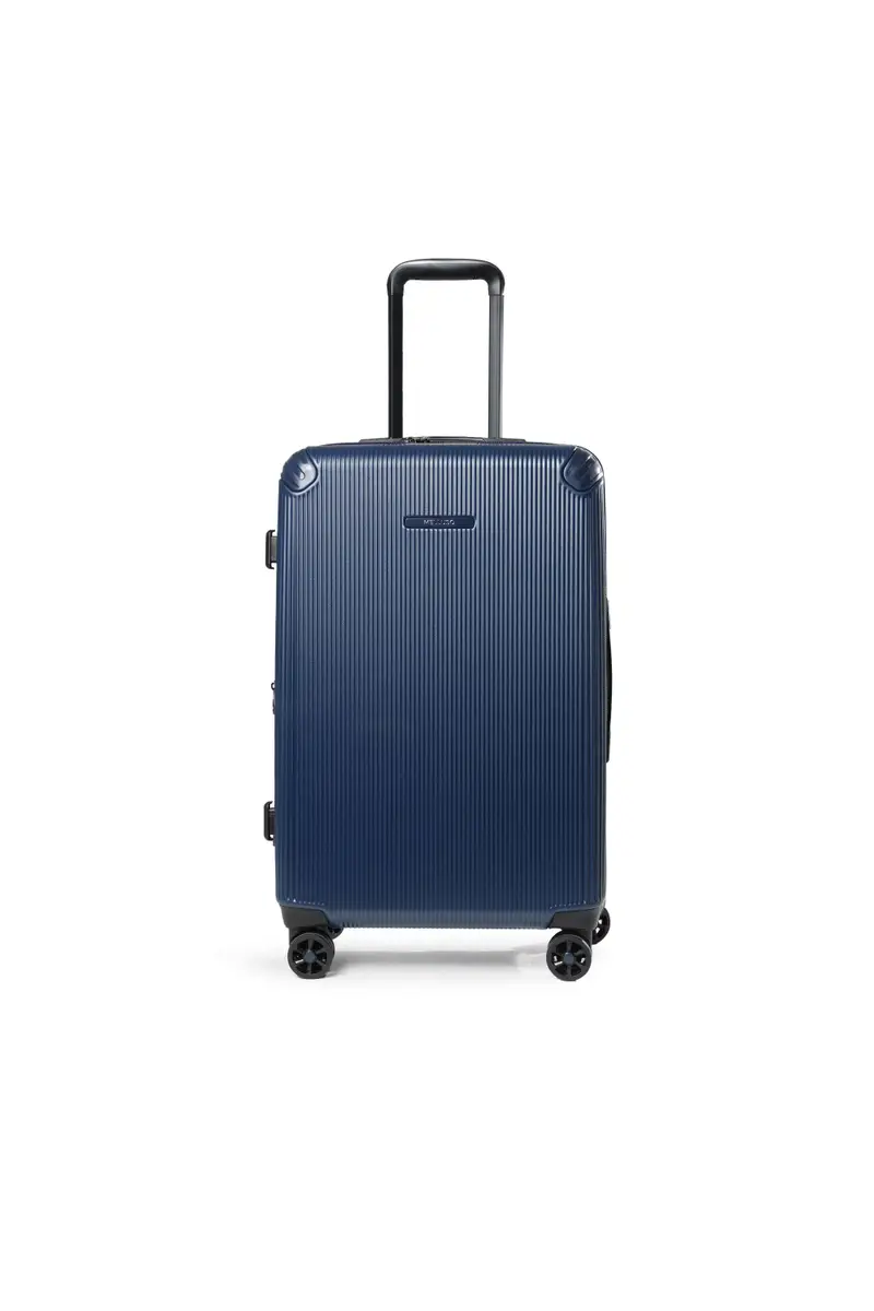 Trolley misura grande in blu navy