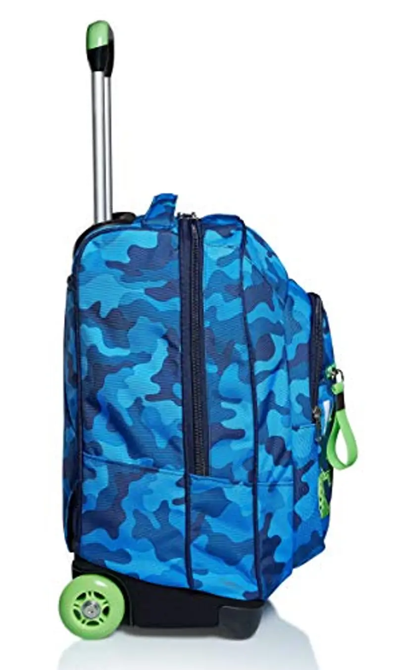 Trolley Seven, Crew, Blu, 2 in 1 Zaino con Cross-Over System, Scuola & Viaggio miniatura 3