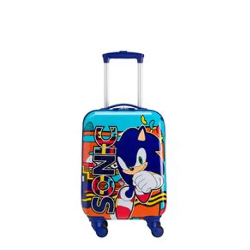 Trolley XS - Rigido - Sonic - TROL, Azzurro /Multicolore, TAGLIA UNICA