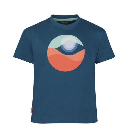 Girls Halsafjord - T-shirt - bambina Blue