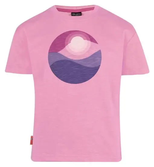 Girls Halsafjord - T-shirt - bambina Pink