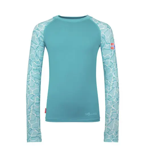 Girls Haukland - maglia maniche lunghe - bambina Blue
