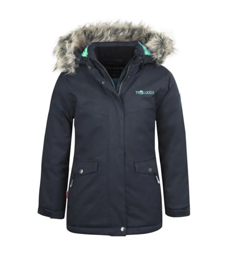 Girls Oslo Coat XT - giacca trekking - bambina Dark Grey