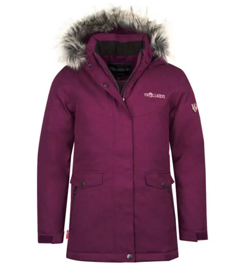 Girls Oslo Coat XT - giacca trekking - bambina Dark Pink