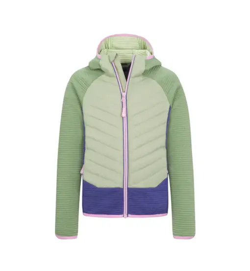 Girls Sirdal - giacca ibrida - bambina Green