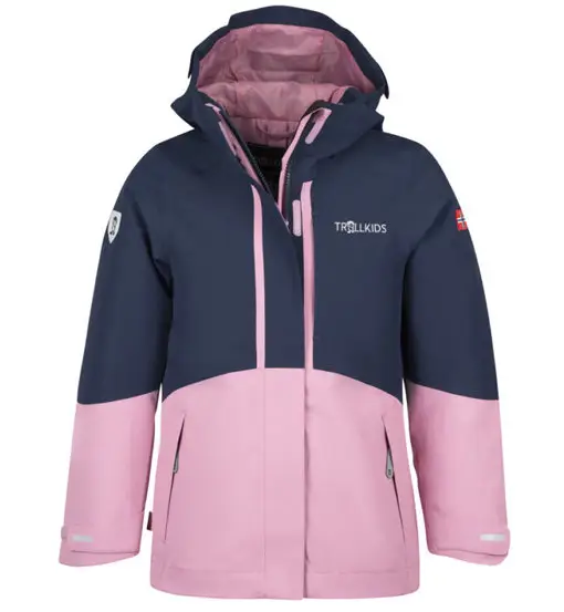 Girls Skanden 3in1 W- giacca hardshell - bambina Blue