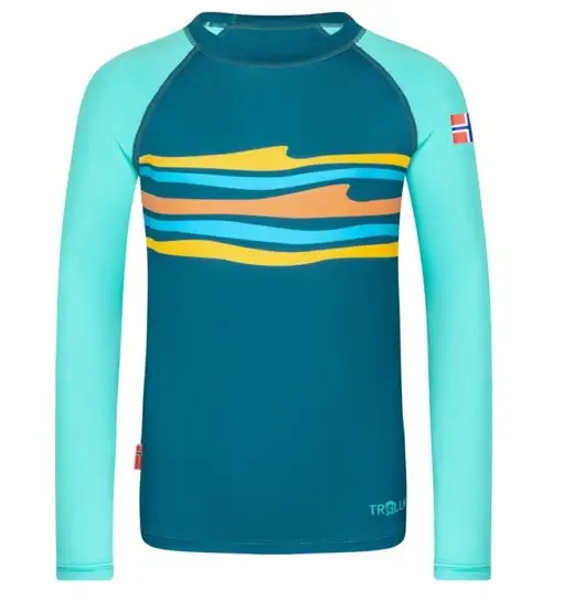 Kids Haukland Jr - maglia maniche lunghe - bambino Blue