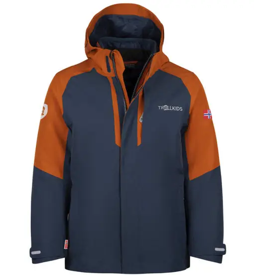 Kids Skanden 3in1- giacca hardshell - bambino Blue