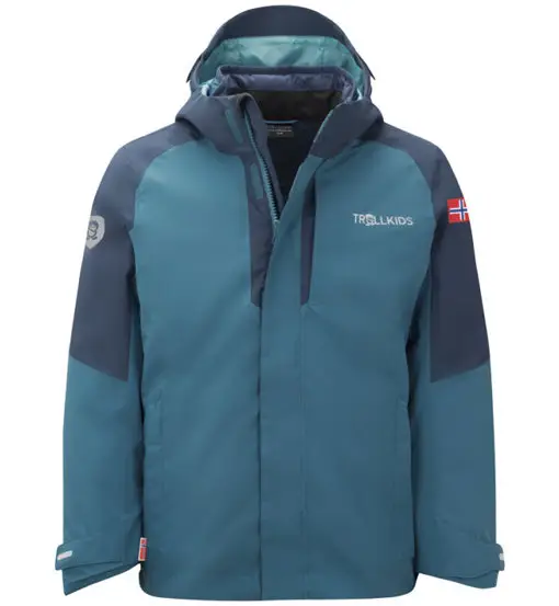 Kids Skanden 3in1- giacca hardshell - bambino Blue