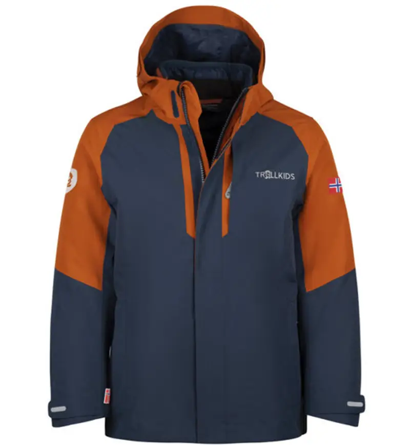 Kids Skanden 3in1- giacca hardshell - bambino Dark Blue