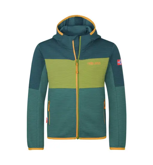 Kids Sogndal XT - felpa in pile - bambino Green