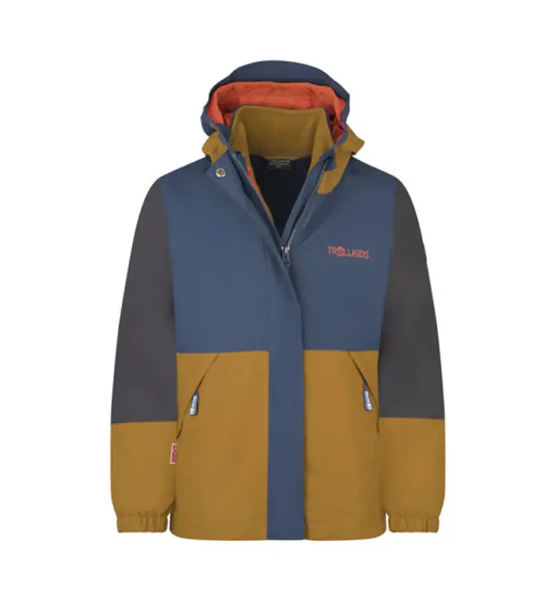 Kjerak 3in1 - giacca trekking - bambino Blue