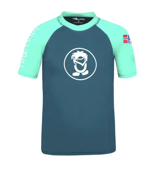 Kvalvika T - T-shirt - bambino Blue