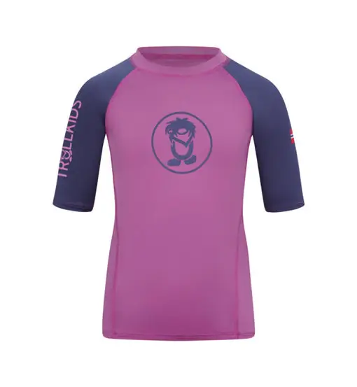 Kvalvika T - T-shirt - bambino Pink