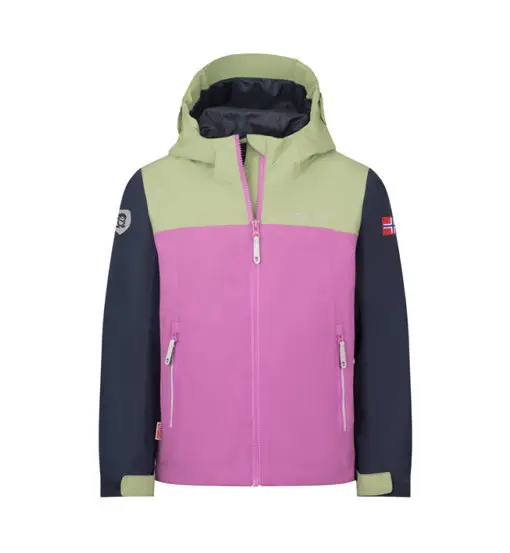 Telemark - giacca hardshell - bambino Pink
