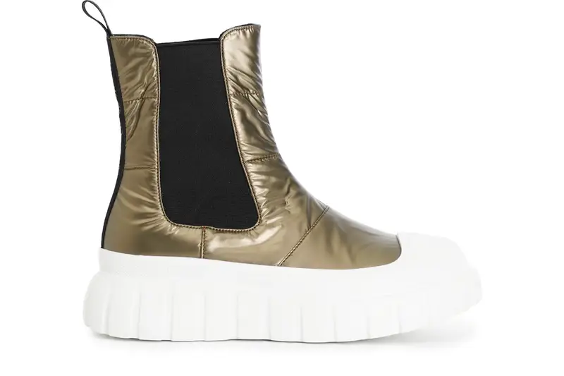 tronchetto donna con elastico e platform antracite 39