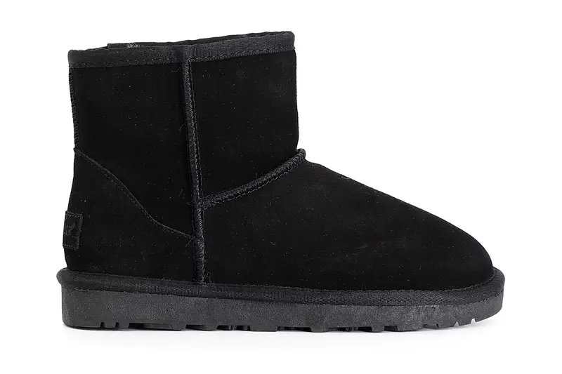 tronchetto donna con pelliccia sintetica nero 36