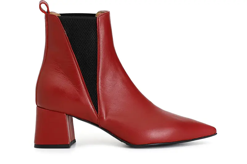 tronchetto donna in nappa con elastici ribes