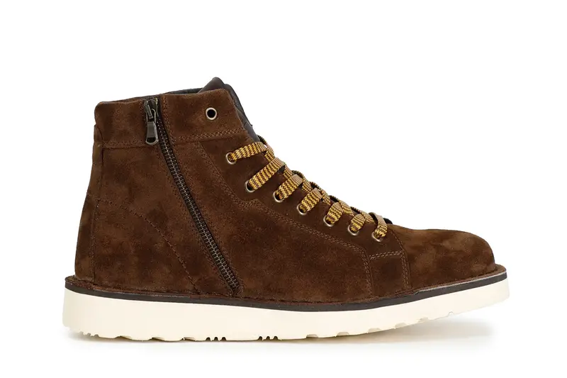 tronchetto uomo in pelle scamosciata cuoio 40