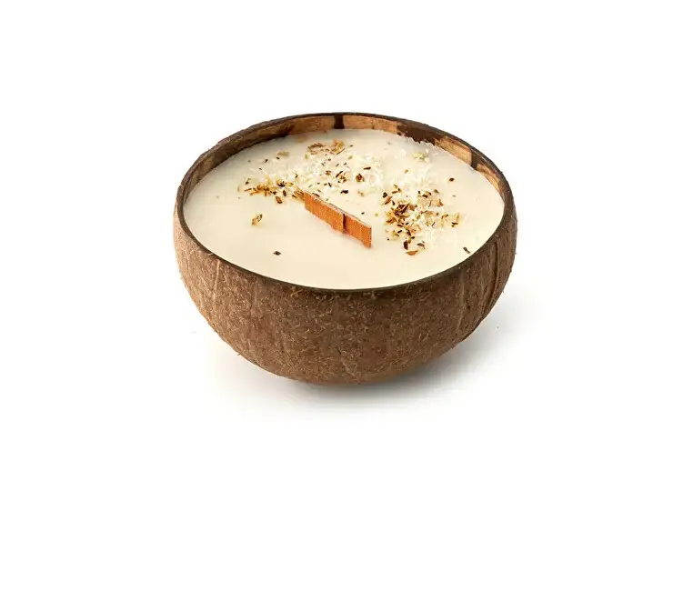 Candela al cocco - l'odore del cocco